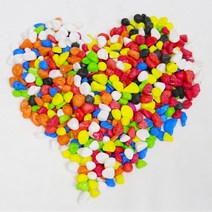 마리모 구피 베타 새우 어항 돌자갈 색자갈 1kg, 반지왕2 2-돌자갈1kg-옐로우