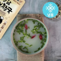 하동 정담재첩국 500g(1~2인분) X 5팩 냉동포장 간편국 건강식, 500g, 5개