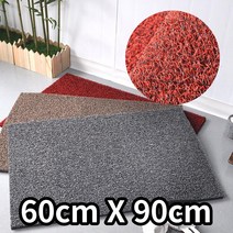 태권도장 체육관 먼지제거 미끄럼방지 입구매트 60 X 90 출입구발매트, 브라운+베이지
