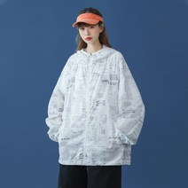 자외선 차단 통기 성 자전거 선크림 녀 2021 여름 얇 은 카디건 위 에 야구 복 코트, 흰색 m