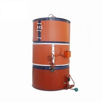 드럼통전기히터 드럼통밴드히터 가스통난방 전기 오일 드럼 실리콘 난방 벨트 밴드 히터 DIY 고무 가스 탱크 금속 배럴 바이오더, 1520x250mm 2000w _220V