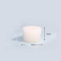 가정용 수경재배키트 50pcs 폴리 우레탄 스폰지 정원 야채 흙이없는 재배 성장 미디어, 40