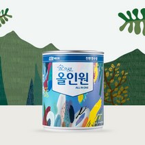 KCC 숲으로 올인원 3.78L 친환경페인트 실크벽지페인트 가구 방문 몰딩 철재 방화문, [유광]백색