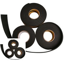 뉴리웹 스폰지테이프 블랙 폭 10MM 두께1MM 모서리테이프 쿠션테이프 문틈테이프