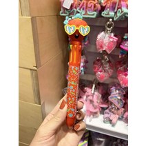 볼펜 호주 smiggle남녀 귀여운 다양칼라 컬러 8색 글쓰기가능 공구, T01-오렌지색딸기아기현재