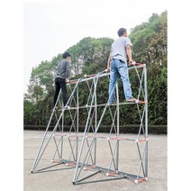 포토존 미니 트러스 무대 홍보 전시 부스 제작 소품, 트러스 4x6칸