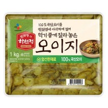 하선정 먹기좋게자른오이지 1kg, 1개