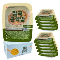 [밥 맛 그대로! 한 끼 119kcal] 잡곡곤약밥 150g x 10팩