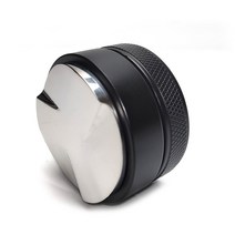 바리스타 58mm 커피 디스트리뷰터 산토에스프레소 디스트리뷰션 툴/레벨러 3 앵글 조절식 전문가용 에스, 01 Black_02 53mm