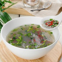 정옥 하동 섬진강 재첩국 500g, 6팩