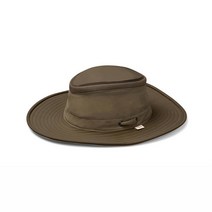 Tilley Standard LTM6 에어플로 브로드 브림 재활용 미드나잇 네이비 19.1cm(7 1/2인치) 661684, Olive_7 1/8