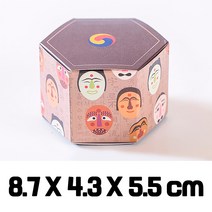 카툰 베이킹 미니 종이 포장지 단상자 싸바리 박스 포장 선물 상자
