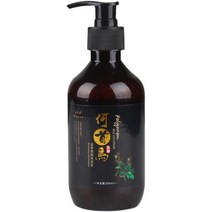 [게렌합북] 흰머리치료 새치치료 비듬방지 하수오자양샴푸 ( 염색약 아님 ), 1개