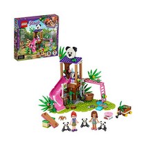레고 Friends Panda Jungle Tree House 41422 Building Toy; 포함 3 Panda 미니figures for KidsWho Love Wildlif