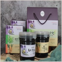 전통방식 수제 배도라지조청 1k + 무(무우)조청 1k 겨울철건강 목건강