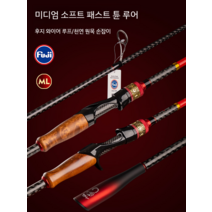 악마 사냥꾼 탄소 스트레이트 건 핸들 ML 루야 로드 풀 세트 물방울 휠 원거리 코킹 입 슬립 낚시 싱글 낚싯대, 일반 버전  스트레이트 핸들 1.98 미터