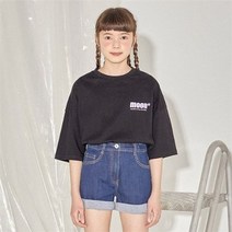 더데이걸 [30%세일] #언니스타일#박시핏#뒤가 예뻐요# 샤인 오버 박시핏 티셔츠 # 울산성남점