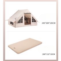 에어텐트 감성 쉘터 Air 면텐트 캠핑용품 음압텐트 차박도킹텐트, C 4.8M  기본 패키지  Oxford Cloth