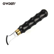 가죽공방 가죽공예 가죽공예도구OWDEN-가죽 가장자리 크리저 도구 가죽 마킹 장식 라인 공예, 01 1.5