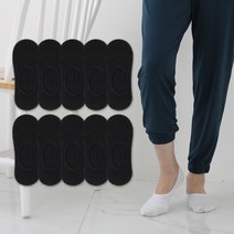 케이삭스 여성용 베이직 덧신 페이크삭스 10켤레