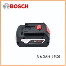 전동 라쳇 임팩 렌치 Bosch 18V 브러시리스 리튬 GDS 18V-400 임팩트 400N.m 높은 토크 충전식 전기 무선 공구, 7.B 6.0AH-1PCS