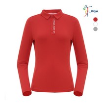 [LPGA] 여성 앞마이 포인트 제에리 티셔츠(L191TL505P)