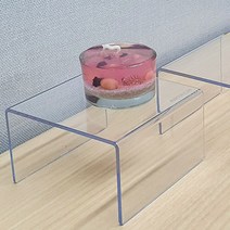 판매점 ㄷ형 소형 미니 소품 제품 전시대 진열대 2개 매점 피규어 악세사리 인형 비누 화장품 디자인 쿠션