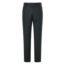 [국내정품]닥스 남성 [O.B.S] [TOGNA 社] [Pure Wool] 플라넬 150수 카키 노턱 팬츠 DMPA3D081K5