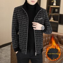 추동 남성 프리미엄 모직 코트 기모 도톰 캐주얼 점퍼 패딩 코트 7711-P135