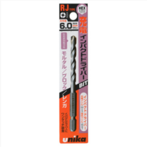 유니카 RJ타입 육각 멀티 다용도드릴 길이 전기드릴 비트 콘크리트 타일 벽돌 ALC, 3.2mm