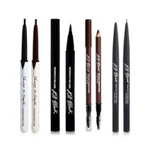 클리오 워터프루프 펜라이너 킬블랙 붓펜/브러쉬/펜슬 -, 06.1.5mm)펜슬라이너 - 블랙