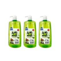 클린업 주방세제 피톤치드(1.5L)-3개 설거지 기름때 식기세척제, 머슬드림 쿠팡 1