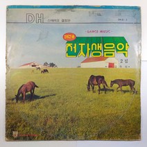 (중고LP) 전자생음악 2집/ 연주 김학성/ 1시간용/ 1976년 발매/ 자켓 닳음 파손은 수선함/ 음반 상태 A/ 물세척