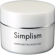 일본직발송 6. 심플리즘 아미노 콜라겐 겔 V 콜라겐 배합 올인원 겔 히알루론산 탄력 탄력 미 피부 보습, 1, One Color
