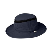 Tilley 여성용 Ltm5 에어플로 미디엄 브림 재활용 햇빛 차단 모자 올리브 245mm, 7, Midnight Navy