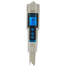 ORP 측정기 3 in 1 pH ORP TEMP 테스터 백라이트가 있는 pH 측정기, 협동사, 베이지