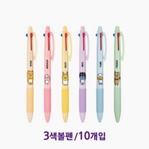 카카오프렌즈 3색볼펜 (10개입), 네오 10개입
