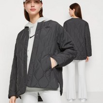 나이키 큍팅 자켓 깔깔이 윈드브레이커 블랙 checkered 그레이 여성 912392