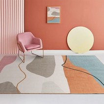 모로칸러그 북유럽러그 빈티지러그 북유럽 스타일 ins 간단한 거실 카펫 커피 테이블 침실 넓은 지역 바닥 매트 신선한 침대 옆 담요 미끄럼 방지 도어 매트