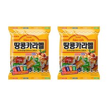 땅콩 카라멜 120g 2개 달콤한 카라맬 캬라멜 간식땅콩카라멜 카라멜대량구매 카라멜과자 카라멜간식, 쿠팡 본상품