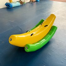 수박바이킹 공기 충진 해적선 시소 수박 스윙 체어 에어, 1.8-0.8m 바나나 시소