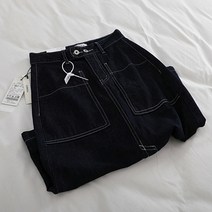 여자 앞트임 청치마 롱 데님 스커트 봄 공장 여성 초가을 한국판 중간 길이