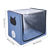 강아지산소방 반려동물 ICU 대형 애완 동물 보육 강아지 산소 개 100L, 2.A