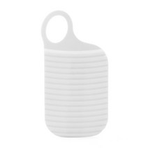 뜨거운 판매 소형 빨래판 경량 PE 재료 휴대용 미니 스크러빙 핸드 워시 세탁 패드 욕실 세척 액세서리, 하얀색