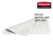 러버메이드 허브크린16701493 욕실 미끄럼방지 매트 대 사이즈 호텔화장실 넘어짐방지, 1개, 욕실 미끄럼 방지 회색