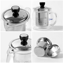 티 메이커 홍차 티주전자 다도 신혼선물 차포트 분유, 루미낙 티포트750ml