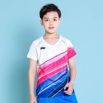 토우컵대회복 배드민턴복 남반팔 국가대표경기복 트레이닝복 6059B