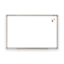 [보드뱅크]법랑화이트/유광-무암선 40x30 알루미늄프레임(일반)
