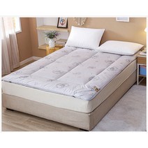 접는매트리스 딱딱한매트리스 바닥 토퍼 VESCOVO 호주 양모 매트리스 패드 다다미 학생 기숙사 싱글 더블