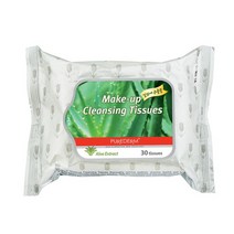 퓨어덤 알로에 메이크업 클렌징 티슈, 30매입, 1개